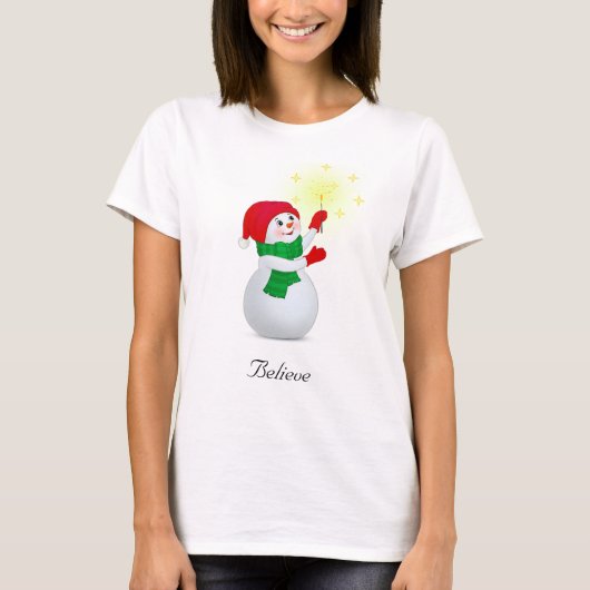 T-shirt Snowman (Devant)