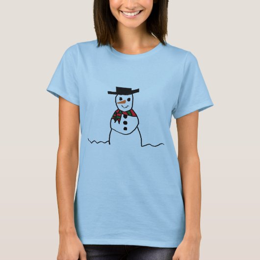 T-shirt Snowman (Devant)