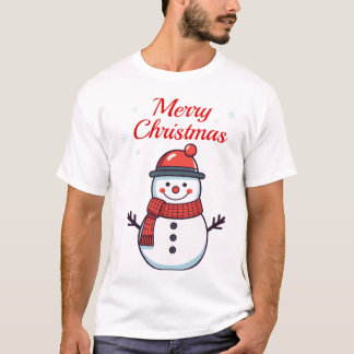 T-shirt Snowman
