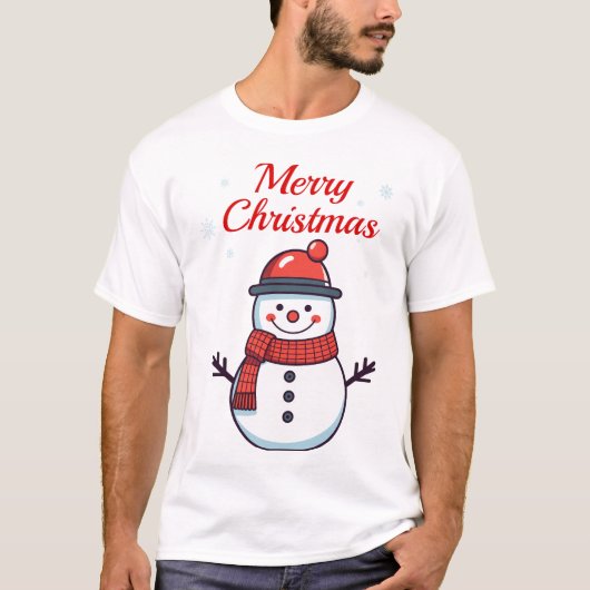 T-shirt Snowman (Devant)