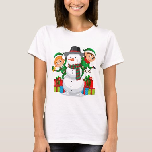 T-shirt Snowman (Devant)