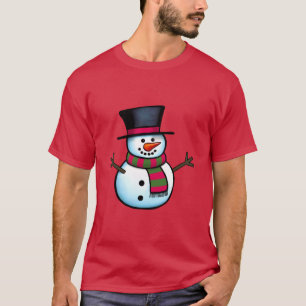 T-shirt Snowman