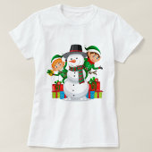 T-shirt Snowman