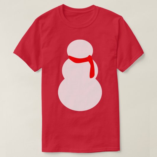T-shirt Snowman (Design devant)