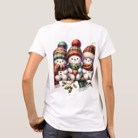 T-shirt Snowman (Dos)