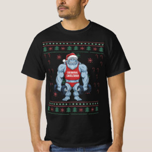 T-shirt Snowman Abdominal Xmas Jumper