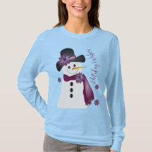 Snowman Artsy Avec Plum