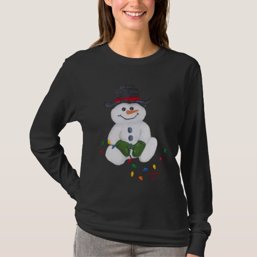 T-Shirt Snowman (Assis) (Devant)