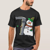T-shirt Snowman avec Mac 3 Anesthesia Long Sleeve T Shir (Devant)