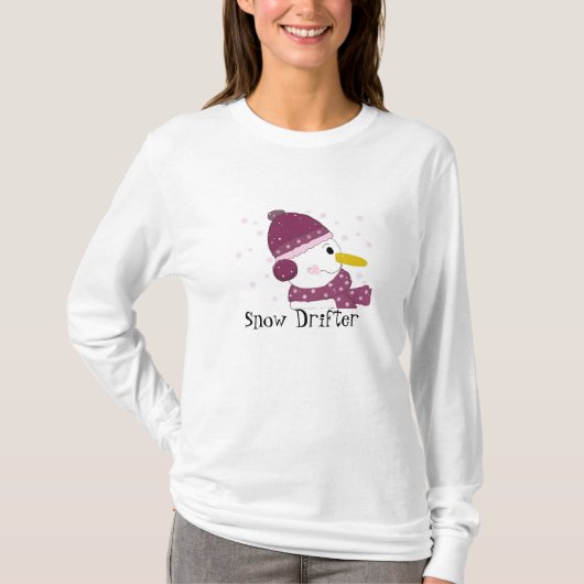 T-shirt Snowman - Chauffeur de neige (Devant)