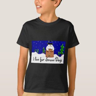 T-shirt Snowman Drummer