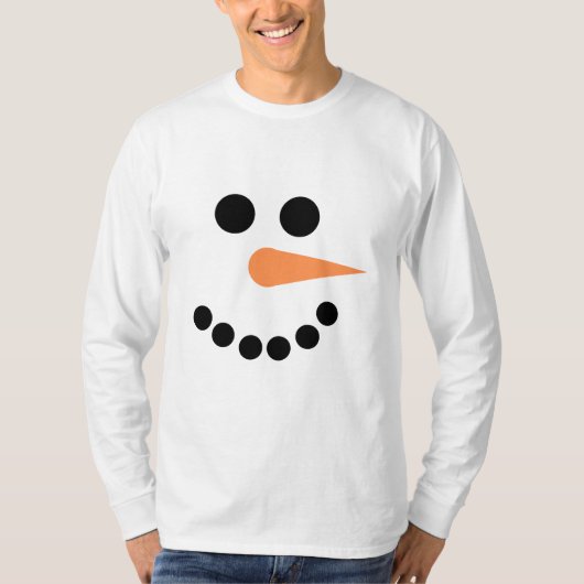 T-shirt Snowman - Fêtes d'hiver Noël - Costume/ (Devant)