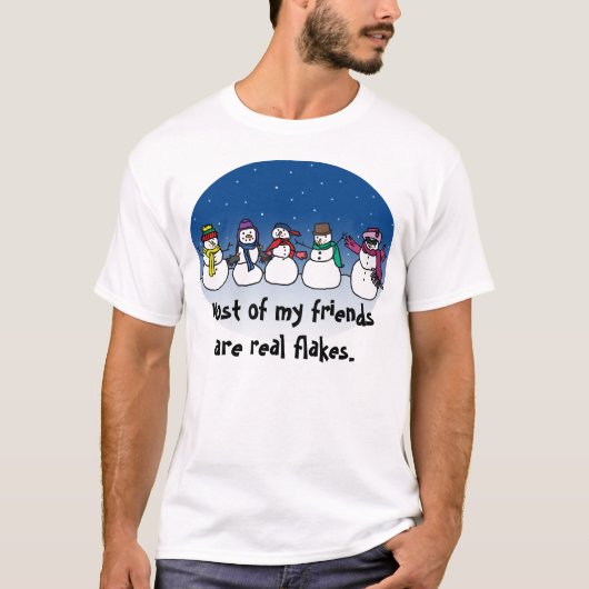 T-shirt Snowman Fun (Devant)