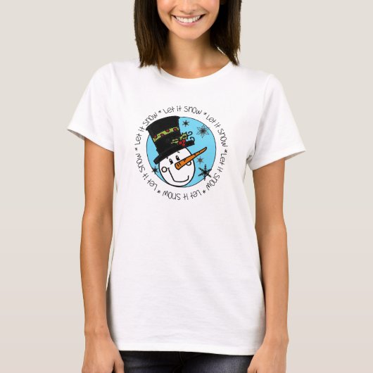 T-shirt Snowman Laisser Neige (Devant)