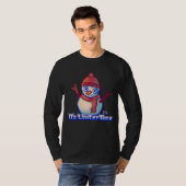 T-shirt Snowman, Pixel Art (Devant entier)