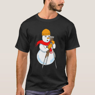 T-shirt Snowman Surveyor