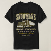 T-shirt Snowmans Bootleging Service (Design devant)