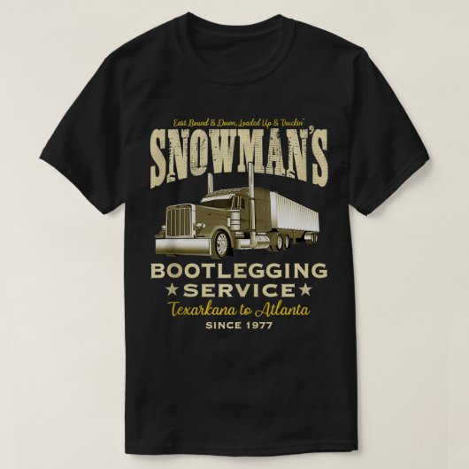 T-shirt Snowmans Bootleging Service (Design devant)