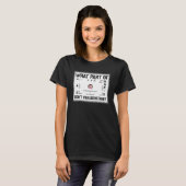 T-shirt Snowmobile - Don't Follow Me Funny Saying Motor (Devant entier)