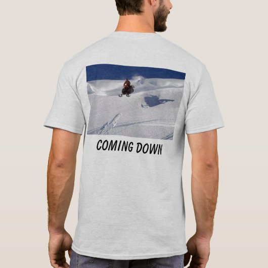 T-shirt snowmobiles (Dos)