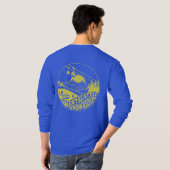 T-shirt Snowriders Blue (Dos entier)