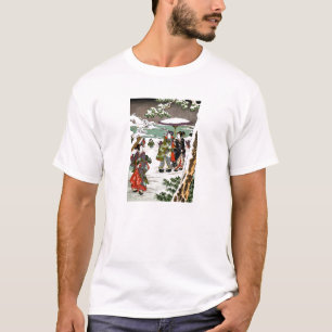 T-shirt Snowscape japonais