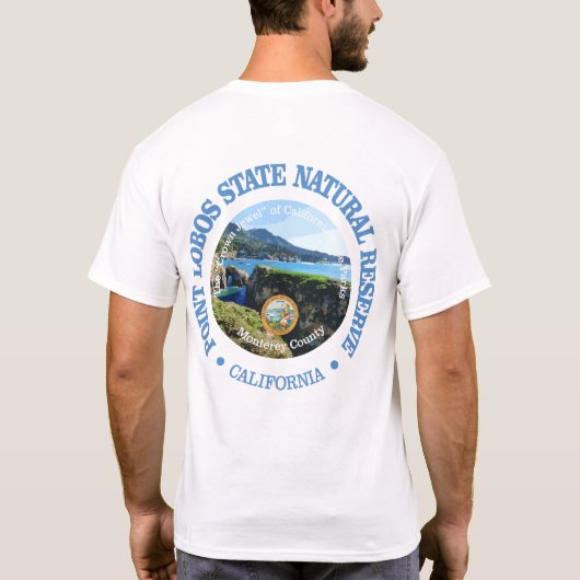 T-shirt SNR de Point Lobos (Dos)