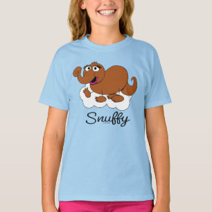 T-shirt Snuffleupagus Doodley Graphic