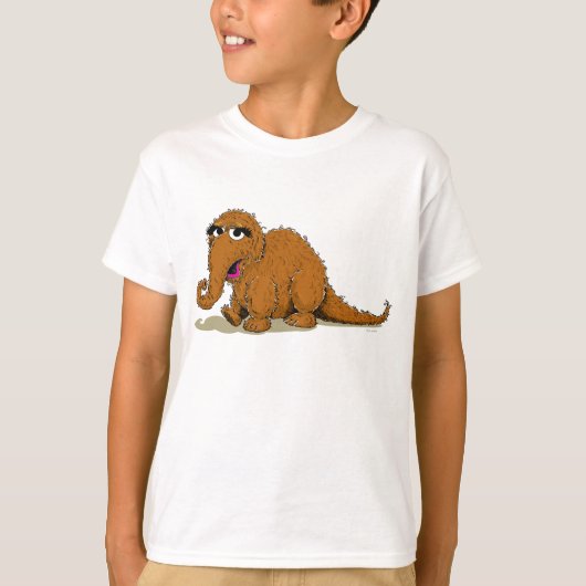 T-shirt Snuffleupagus vintage (Devant)