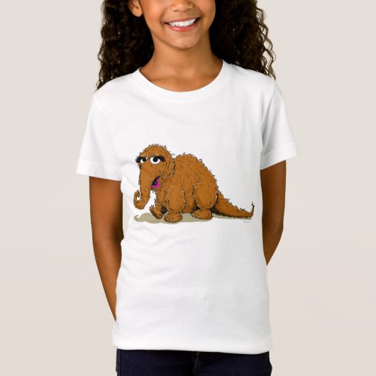 T-Shirt Snuffleupagus vintage (Devant)