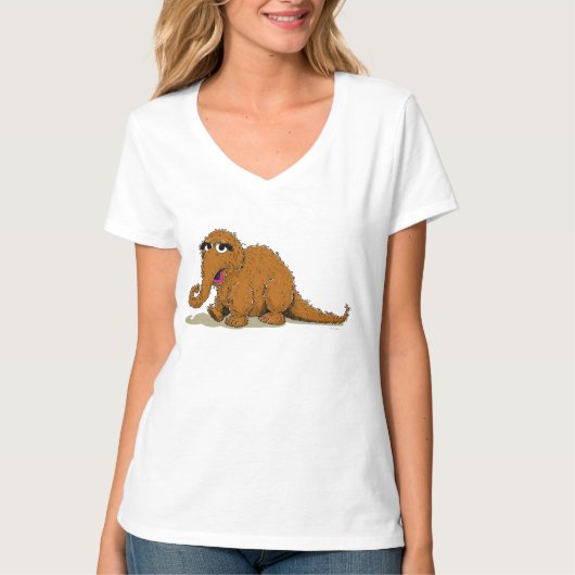 T-shirt Snuffleupagus vintage (Devant)