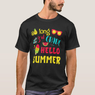 T-shirt So Long 3e année Bonjour été Dernier jour de l'éco