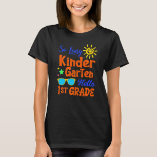 T-shirt So Long Kindergarten Hello 1ère année Enseignant S