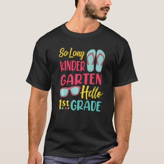 T-shirt So Long Kindergarten Hello 1ère année Stitude ense (Devant)