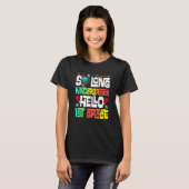 T-shirt So Long Kindergarten Hello 1st Grade Kindergarten (Devant entier)
