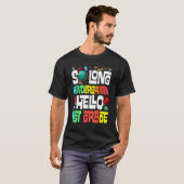 T-shirt So Long Kindergarten Hello 1st Grade Kindergarten (Devant entier)