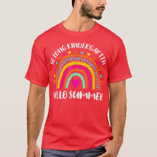 T-shirt So Long Kindergarten Hello enseignant été 