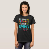 T-shirt So Long Kindergarten Hello Été Enseignant Étudiant (Devant entier)