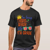T-shirt So Long Third Grade Hello 4th Grade Teacher Studen (Devant)