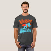 T-shirt Soaker Certified Squirter Squirt Blaster Water Soa (Devant entier)