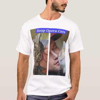 T-shirt Soap Opera Chats Nuage Pour Baisers
