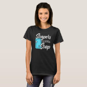 T-shirt Soaponification Boss Soap Soap Geek Soap M (Devant entier)