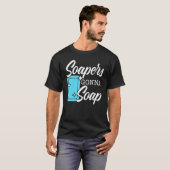 T-shirt Soaponification Boss Soap Soap Geek Soap M (Devant entier)