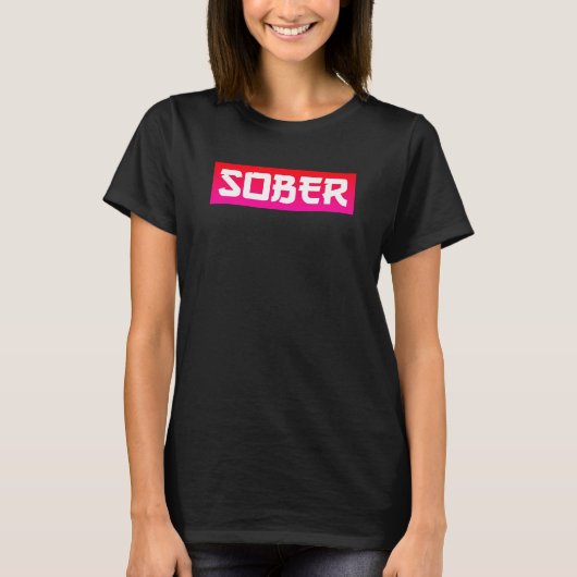 T-SHIRT SOBER (Devant)