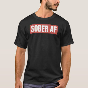 T-SHIRT SOBER AF
