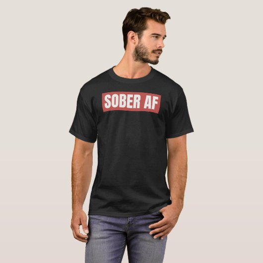T-SHIRT SOBER AF (Devant entier)