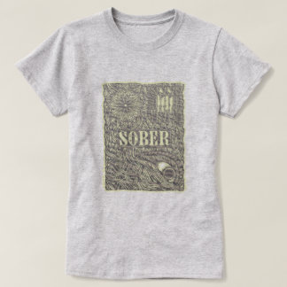 T-shirt Sober Etched affiche détaillée