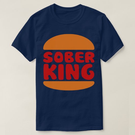 T-shirt Sober King (Design devant)