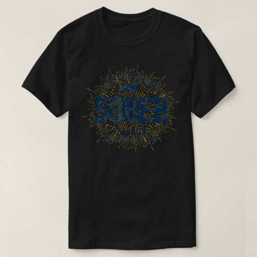 T-shirt Sobre Depuis 1998 Sobriety 24 Year Sober (Design devant)