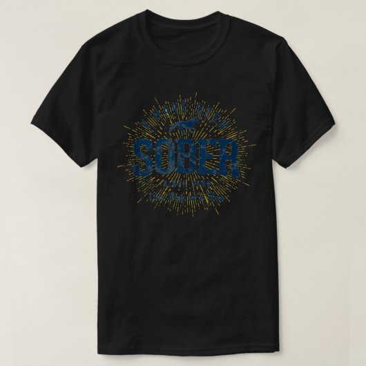 T-shirt Sobre Depuis 1998 Sobriety 24 Year Sober (Design devant)